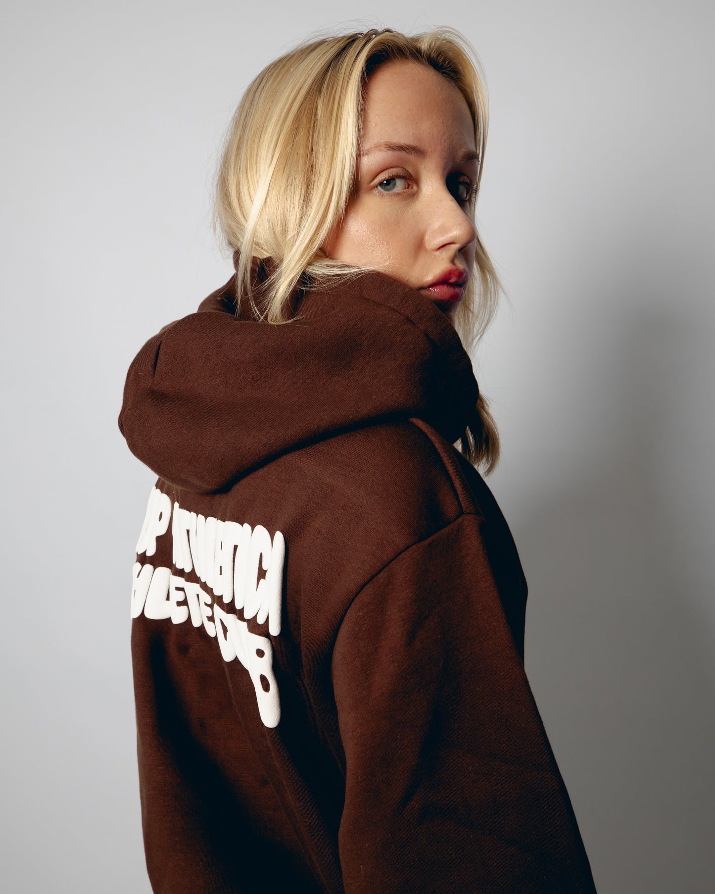 Athlete Club Hoodie - Brown