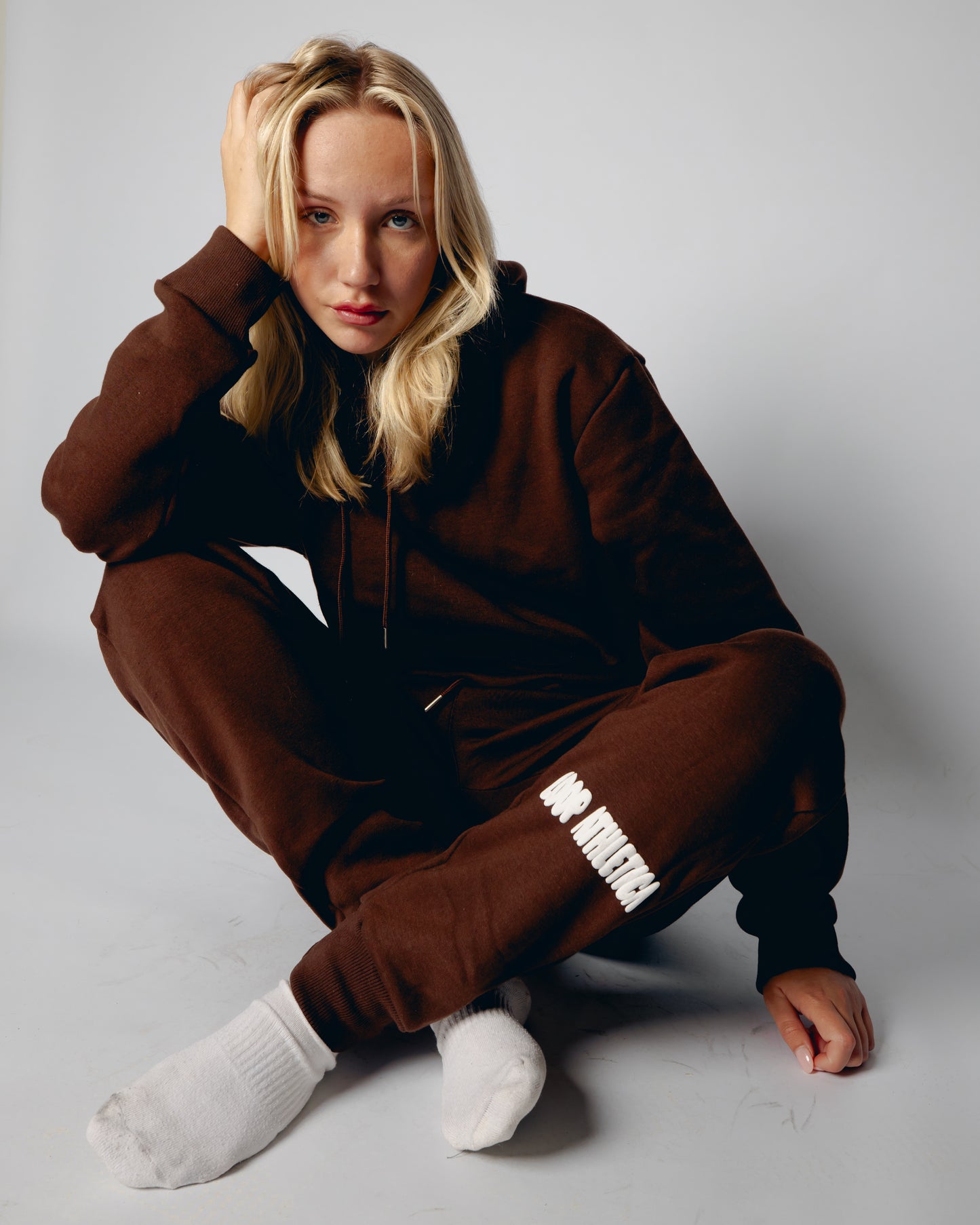 Athlete Club Trackies - Brown