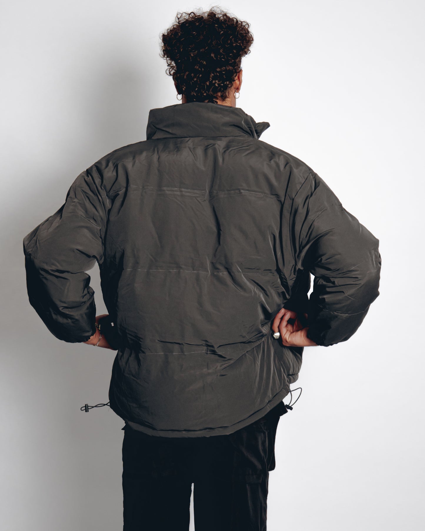 Core Puffer Jacket - Grey